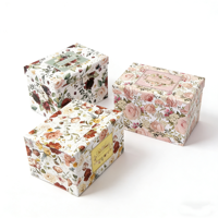 Maßgefertigte Umweltfreundliche Recycelbare Starre Papierboxen mit Prägung und Schaumstoffeinlage für Hochzeitsgeschenke Brautjungferngeschenke Teebeutel