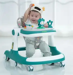 2024 New Multifunction Anti-o Shaped Leg Music Box Baby Newborn baby walkers with wheels