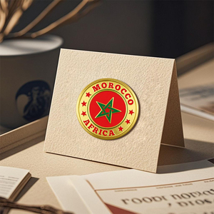 Insignias <span class=keywords><strong>de</strong></span> patrón cultural marroquí personalizadas, alfileres <span class=keywords><strong>de</strong></span> solapa <span class=keywords><strong>de</strong></span> esmalte suave, mapa <span class=keywords><strong>de</strong></span> país estrella, icono tradicional para regalos <span class=keywords><strong>de</strong></span> turismo del Día Nacional - Product Image 6