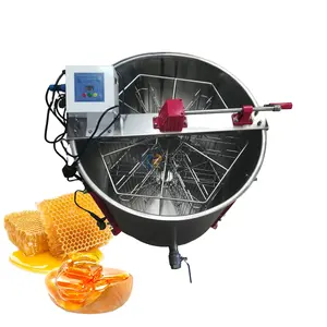 Food Grade Radial Honey Extractor Motor Bee Keeping Centrifugal Machine Horizontal Honey Shaker