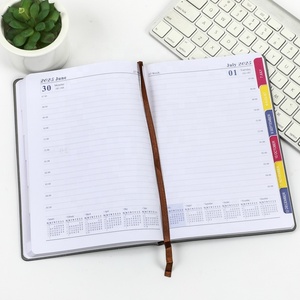 Tùy chỉnh in ấn trang một ngày hàng ngày 365 ngày kế hoạch A5 Vegan da mềm Bì<span class=keywords><strong>a</strong></span> máy tính xách tay kinh doanh mục tiêu kế hoạch chương trình nghị sự <span class=keywords><strong>2025</strong></span> Nhật Ký - Product Image 6