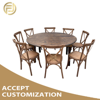 Ensemble table et chaises compactes en bois de style moderne pour la restauration rapide, idéal pour les centres commerciaux, les aires de restauration et les cantines.