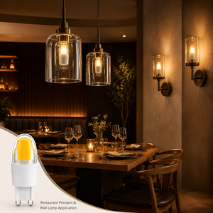 G9 หลอดไฟ LED หรี่แสงได้ 2.5W 250-280LM เอพิสตาร์ ซีโอบีสีขาวนวล สีขาวเย็น AC 120V/230V ETL CE RoHS 15000H รับประกัน 2 ปี - Product Image 5