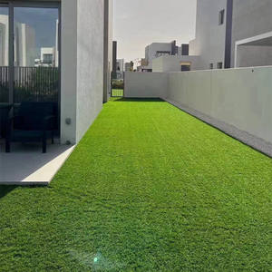 Meisen-Césped <span class=keywords><strong>Artificial</strong></span> Resistente a los Rayos Uv, 25mM, 30mm, para <span class=keywords><strong>Terraza</strong></span>, Patio, Azotea, Paisajes Verdes, Exterior, sin Agua - Product Image 1