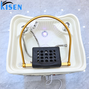KISEN Lavacabezas sin Tuberías para Salón, Spa, Hotel, con Terapia de Agua, Hidroterapia, Masaje y Cuenco para Cuero Cabelludo - Product Image 6