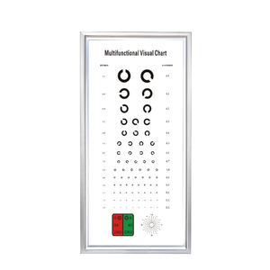 HN23C Tabla de agudeza <span class=keywords><strong>visual</strong></span> LED de aluminio Garantía de 1 año Instrumentos ópticos oftálmicos para uso en clínicas y tiendas ópticas - Product Image 3