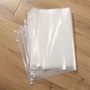 PVC/PP Frosted for Stand-Up Zipper Bags Recyclable <b>Hot</b> Stamping Custom Sizes Colors 0.16mm/0.2mm Thickness for Clothing - Product Image 2
