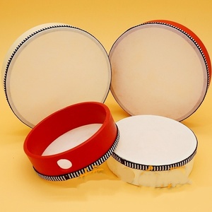Wholesale 25CM Hand Held Drum for Children Hand Drums <b>Percussion</b> Educational Drum Toy Musical <b>Instrument</b> With Drumstick - Product Image 4