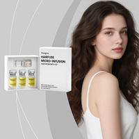 Auf Lager: Haarpflege-Roller-Serum-Set – OEM/Private Labeling Tiefenwirksame Kopfhautpflege-Serumfläschchen / Vegane Formel
