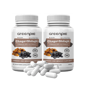 كبسولة شيلاجيت فولفيك خضراء نقية من الهيمالايا شيلاجيت السلاجيت + شيلاجيت حمض شيلاجيت تجميد ملحق غذائي - Product Image 3