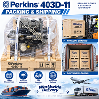 Moteur diesel industriel Pekins 403D-11, 21 kW, 1,1 L, refroidi par liquide, pour générateur, pompe à eau, machines