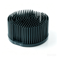 Dissipateur thermique en aluminium forgé à froid, radiateur circulaire usiné sur mesure, personnalisation en petites séries disponible