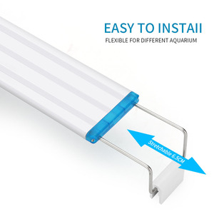 8W-24W LED Aquariumverlichting Blauw en Wit Koraalrifverlichting Eco Visbaklamp Met Verstelbare Beugels - Product Image 4
