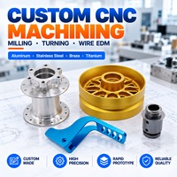 Services de fraisage CNC de précision sur mesure, pièces en aluminium et acier inoxydable, usinage par électroérosion à fil, prototypes rapides
