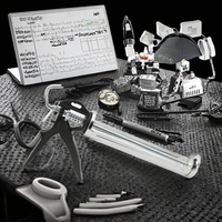 Pistola de calafateo manual metálica giratoria 360 grados, herramienta de sellado de silicona que ahorra esfuerzo, grado DIY con soporte para personalización OEM
