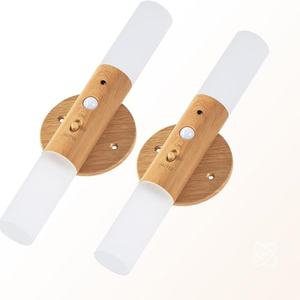 Lámparas de Pared LED Recargables por USB, Diseño Interior Moderno para Dormitorio, Pasillo, Sala de Estar, Escaleras, Iluminación de Pasillos - Product Image 6