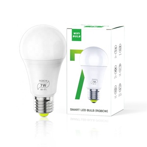 Lampadina Smart WIFI Magic Home <span class=keywords><strong>E27</strong></span> <span class=keywords><strong>LED</strong></span> 2.4G RGBCCT Multicolore Dimmerabile Compatibile con Alexa e Google Home per Controllo Vocale - Product Image 3