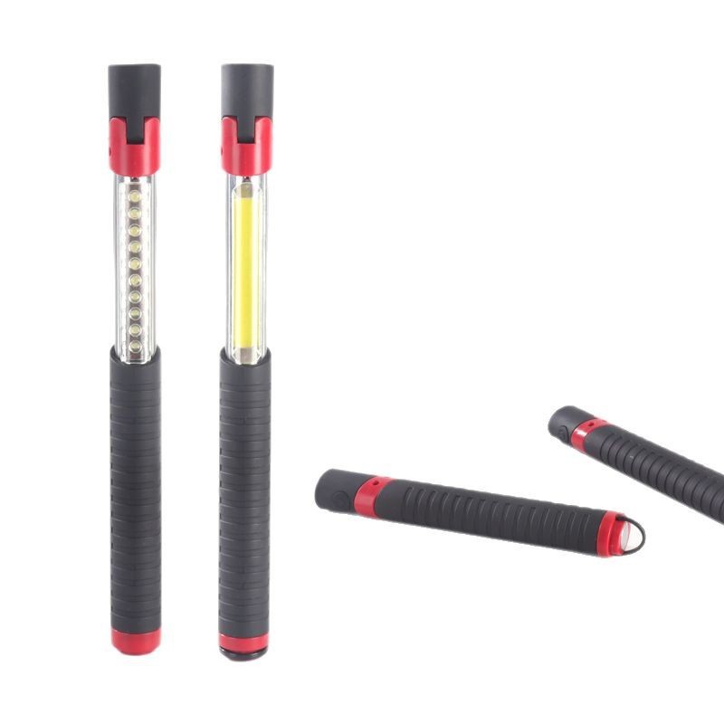 Manufacturer Supply 3*AAA Battery-Powered Telescoping Design 11 LED Work Light with Magnetic Mount for Camping Car Repair