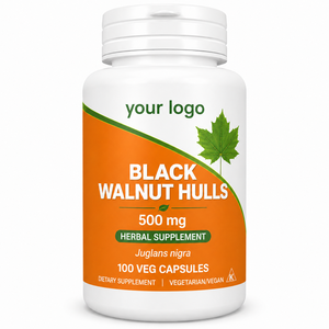 Cápsulas Veganas de Cáscara de Nuez Negra (<span class=keywords><strong>Juglans</strong></span> <span class=keywords><strong>Nigra</strong></span>) para Limpieza Intestinal Diaria, Desintoxicación Herbal y Bienestar Digestivo - Product Image 1