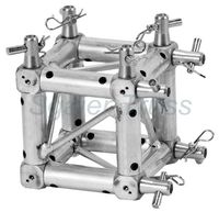 Pièces de treillis en aluminium Coin à 6 voies pour treillis Spigot 290x290mm à vendre