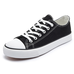 XRH – baskets en toile blanche classique pour femmes, chaussures tendance personnalisées pour femmes, usine chinoise - Product Image 2