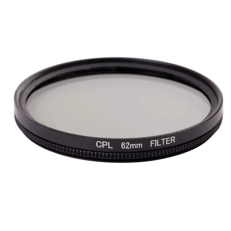 62 mm CPL 원형 편광 PL 렌즈 필터 캐논 Nikkor 소니 카메라