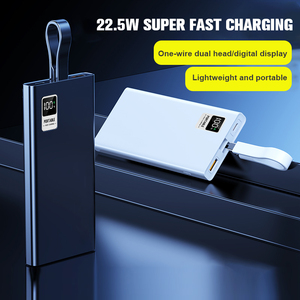 Ultra sottile 22.5W 10000mAh Power Bank ricarica rapida caricabatterie portatile con batteria esterna per telefoni cellulari Ultra sottile PowerBank - Product Image 4