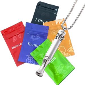 New Patterned Meditation Breathing <strong>Necklace</strong> Stainless Steel Rotating Twist-Open Aromatherapy Pendant Flavor Smoking Gift - Product Image 6