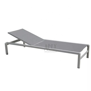 Patio piscine Chaise longue chaise <span class=keywords><strong>de</strong></span> jour chaise réglable piscine chaise longue en aluminium <span class=keywords><strong>lit</strong></span> <span class=keywords><strong>de</strong></span> repos extérieur piscine chaise longue - Product Image 5
