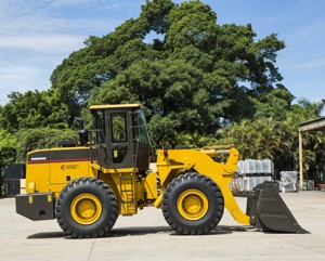 Chargeuse sur pneus XG953H neuve haute performance de 5 tonnes avec godet pour roche et grappins à vendre - Product Image 2