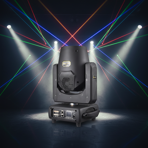 Luz Láser Móvil RGBW de 10W, 3 en 1, Animación DMX512, IP33, Ra90, Cabezal Móvil 3D, Efecto de Iluminación para Parques Temáticos, Escenarios, DJ, Clubes y Discotecas - Product Image 3