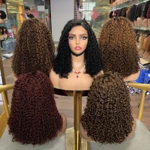 Perruques à fermeture en dentelle 5x5 SDD, perruques de cheveux bouclés Pixie, ajustement sûr, design léger, sans perte de cheveux, sans nœuds - Product Image 1