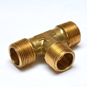 Conector en T de Latón Macho para Tubería, Forjado, Baja Presión, Resistente a la Corrosión, Roscado de Precisión en Pulgadas BSP NPT BSPT, Accesorio de Tubería ODM (AOL-026) - Product Image 3