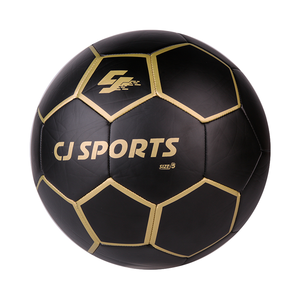 CJ Sports ballon de football taille 5 tous les âges Vietnam noir TPU Durable 410-450g 1pc/poly sac cousu à la Machine nouveau haut Normal - Product Image 1
