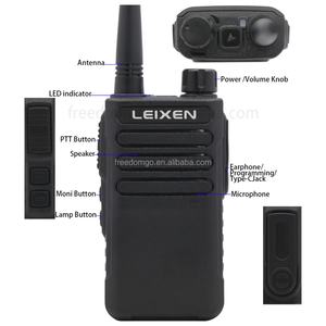 Talkie-walkie professionnel LEIXEN LX A2 double bande UHF et VHF, 2W de puissance, portée 0-5km, type analogique, charge Type-C, noir - Product Image 4