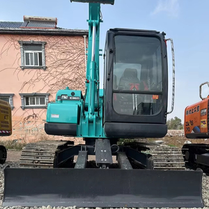 รถขุดตีนตะขาบ Kobelco SK75 7.5 ตัน มือสองคุณภาพสูง นำเข้าจากญี่ปุ่น พร้อม PLC เกียร์ ปั๊ม ของแท้ ปี 2021 บุ้งกี๋ 0.6 เมตร มอเตอร์ แบริ่ง - Product Image 4