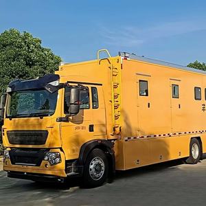 Camions lourds diesel à admission d'air froid pour la ville, 257KW 300KW, Mini-camion diesel automatique, Cabine de douche pour HOWO - Product Image 6