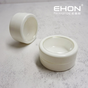 29mm Single Layer Round Empty Eyeshadow & Blush Case Cosmetic Packaging Small ABS <b>Plastic</b> Makeup Palette Case - Product Image 1