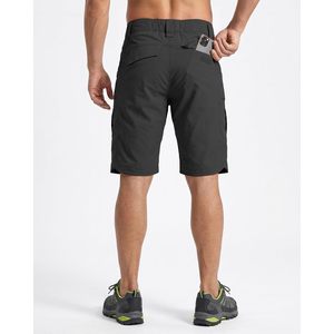 Pantalones Cortos Cargo para Hombre, de Secado Rápido, Ligeros, Transpirables, con Múltiples Bolsillos, Tácticos, de Verano, para Trabajo, Cintura Media, con Botones - Product Image 3