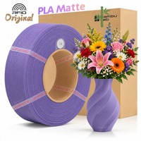 Warna Printer 3D PLA Matte Asli Tersedia, Dukungan Logo Kustom OEM/ODM, Filamen PLA 1.75mm Gulungan 1kg