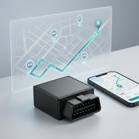 Mini traceur GPS OBD2 4G LTE portable pour véhicules, application Android/iOS, géolocalisation pour camions et voitures