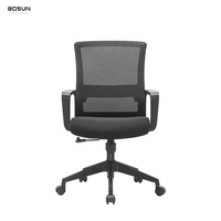 Chaise de travail moderne pour étudiant, chaise de bureau ergonomique, acier inoxydable, tissu confortable, dessin technique, maille noire et bleue pour ordinateur, laboratoire
