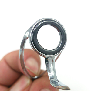 UCATCHOK 7/8Pcs CR support Bateau Jigging Surf Tige Longue Coulée Tige BRICOLAGE Accessoires <span class=keywords><strong>De</strong></span> <span class=keywords><strong>Pêche</strong></span> Guides Rod Conseils <span class=keywords><strong>Anneaux</strong></span> - Product Image 4