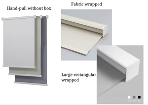 Grand pare-soleil automatique ignifugé solaire/pare-soleil enrouleur stores en tissu épais pare-soleil pour un usage quotidien-Usine directe - Product Image 2