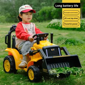 <span class=keywords><strong>Tractor</strong></span> de Juguete para Niños con Cubo Móvil, Motor Potente y Música Emocionante con Luces para Aventuras en el Patio de Juegos - Product Image 3