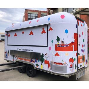 รถเข็นขายอาหารแบบเคลื่อนที่ได้รถเข็นขายในดูไบสำหรับบาร์เบียร์พร้อมอุปกรณ์อาหารว่าง - Product Image 4