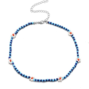 Collana girocollo con scollo corto regolabile MS-97 all'ingrosso da donna a forma di - Product Image 6