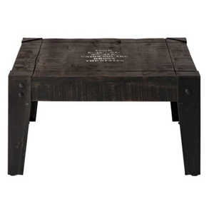 Best New Solid Wood <b>Metal</b> Coffee Table for Living Room Industrial Style Bedroom Furniture with Home Decor <b>Shelf</b> - Product Image 2