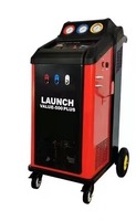 Máquina de Recuperación de Refrigerante LAUNCH 300 Plus AC, R134a o R1234yf, Certificación CE, Máquina de Intercambio de Gas AC