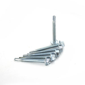 Vis autoforeuses à tête hexagonale de qualité supérieure (métriques/pouces) pour toitures métalliques et structures en acier, résistantes à la corrosion et très résistantes - Product Image 3